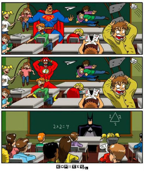 Najlepszy nauczyciel wśród superbohaterów –  