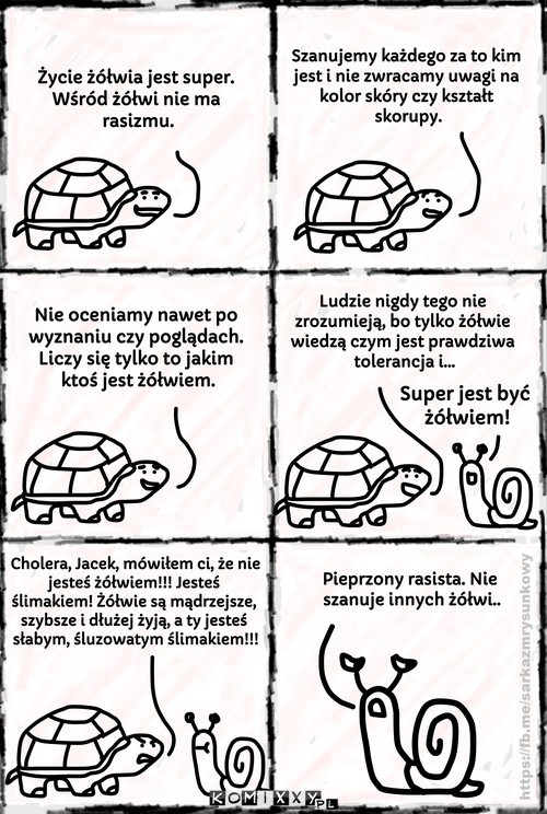 Rasizm wśród żółwi –  